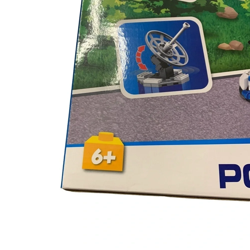 Build Me Up Police Station 201-Piece Building Set Ages 6+ New In Box Lego
